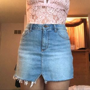 BDG denim skirt